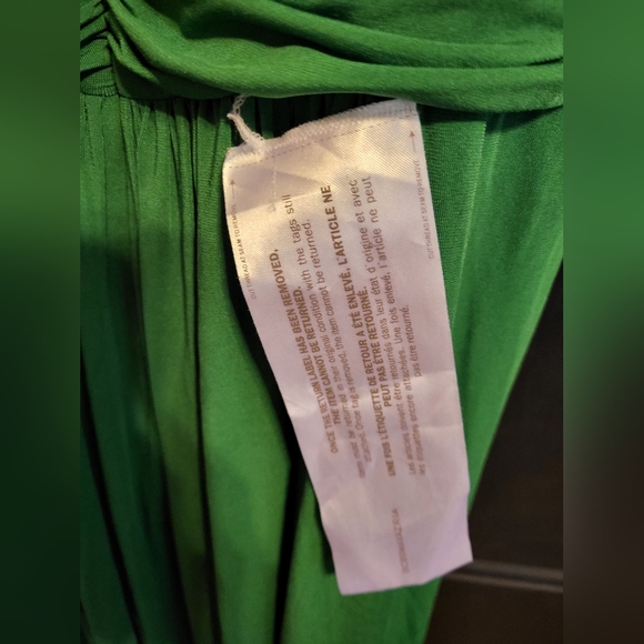 NWT BCBG green Maxi dress - Picture 7 of 16
